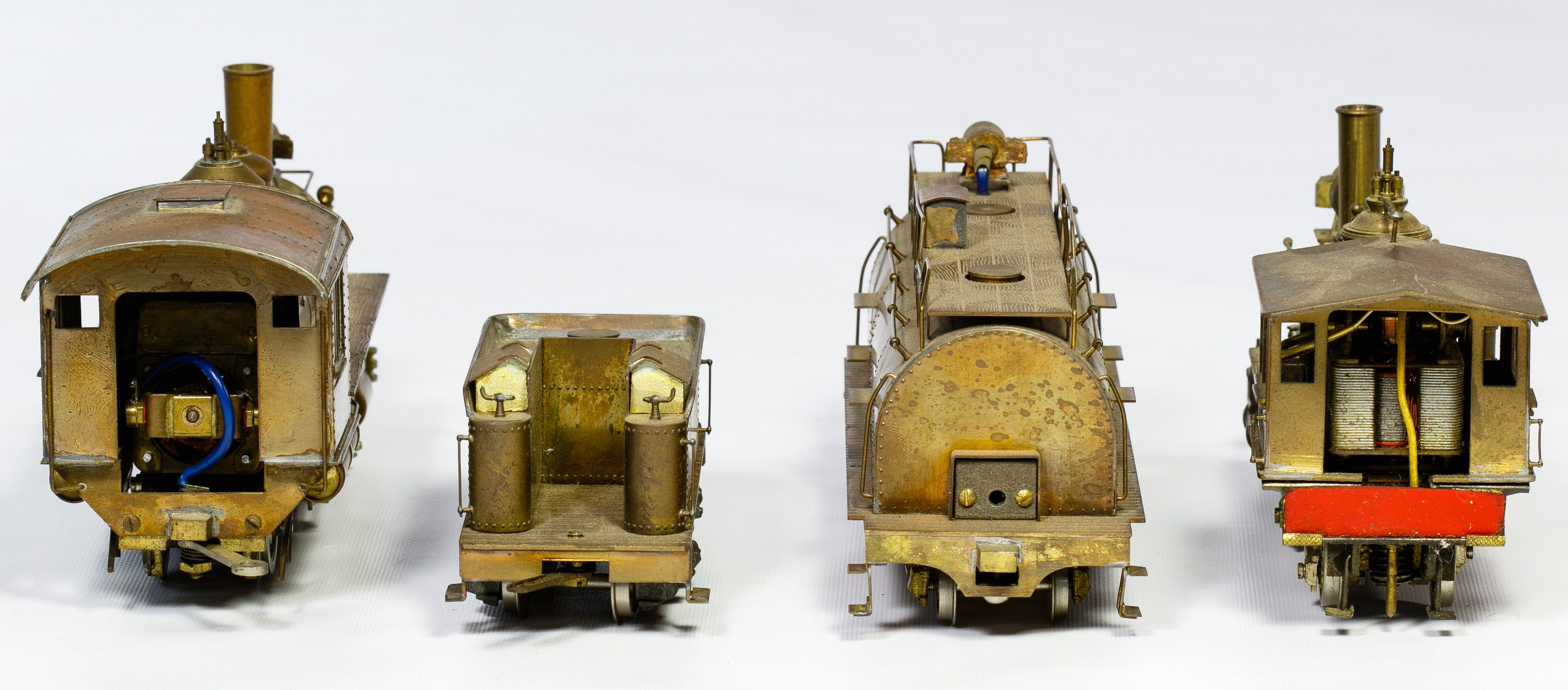 KTM Brass Train Engines and Tenders