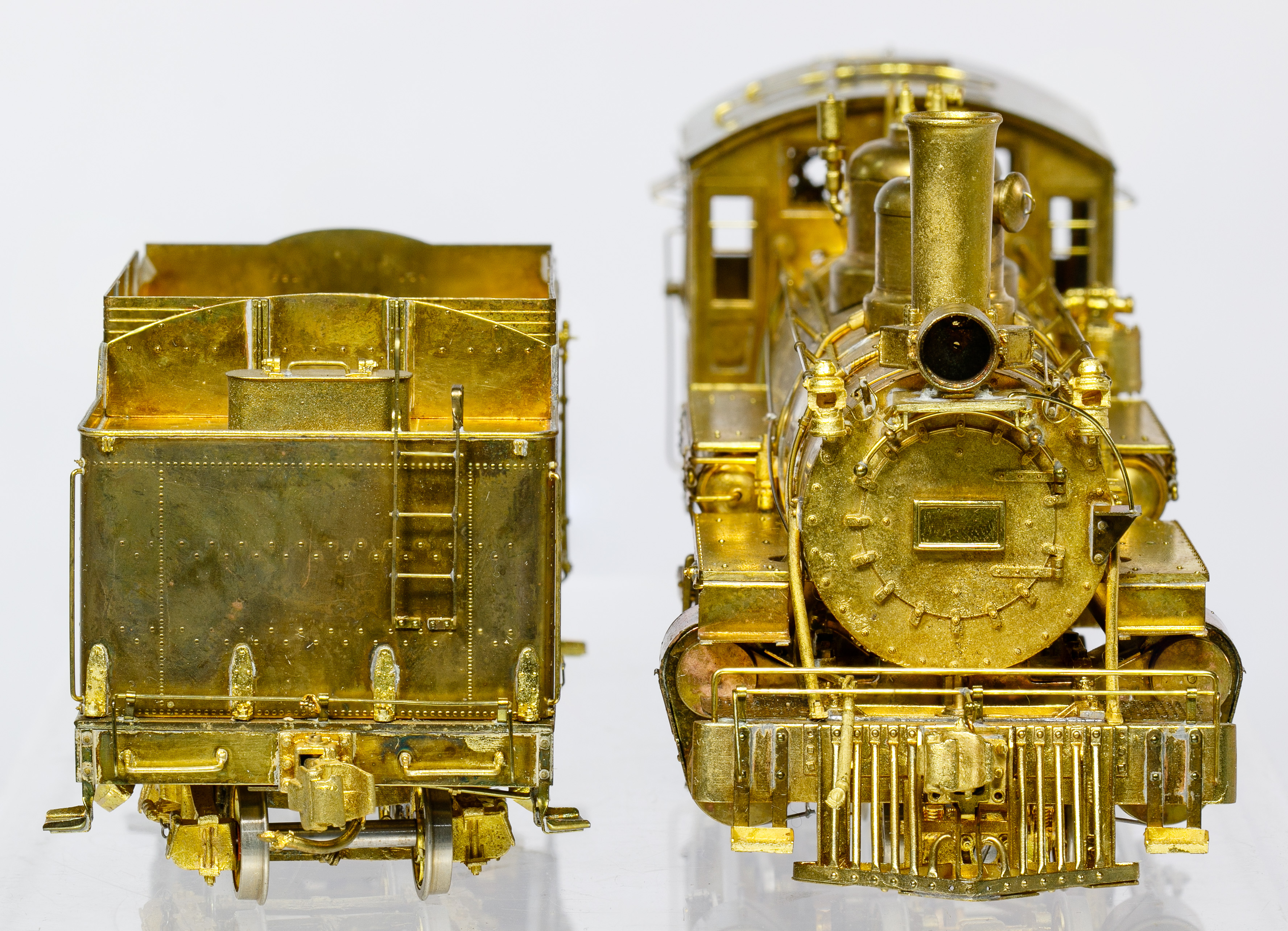 Kodama D&RGW 282 Brass Train Engine and Tender