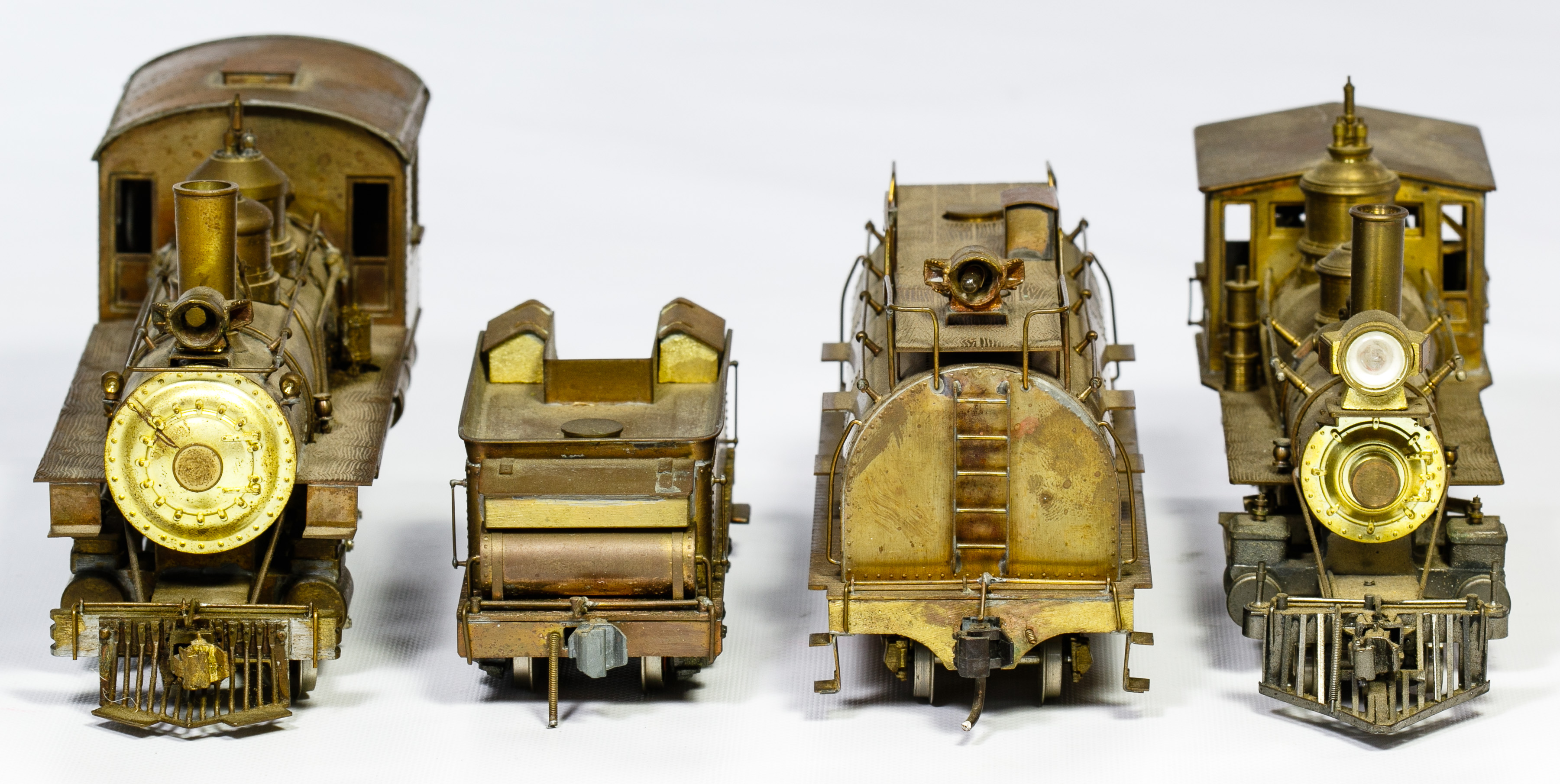 KTM Brass Train Engines and Tenders