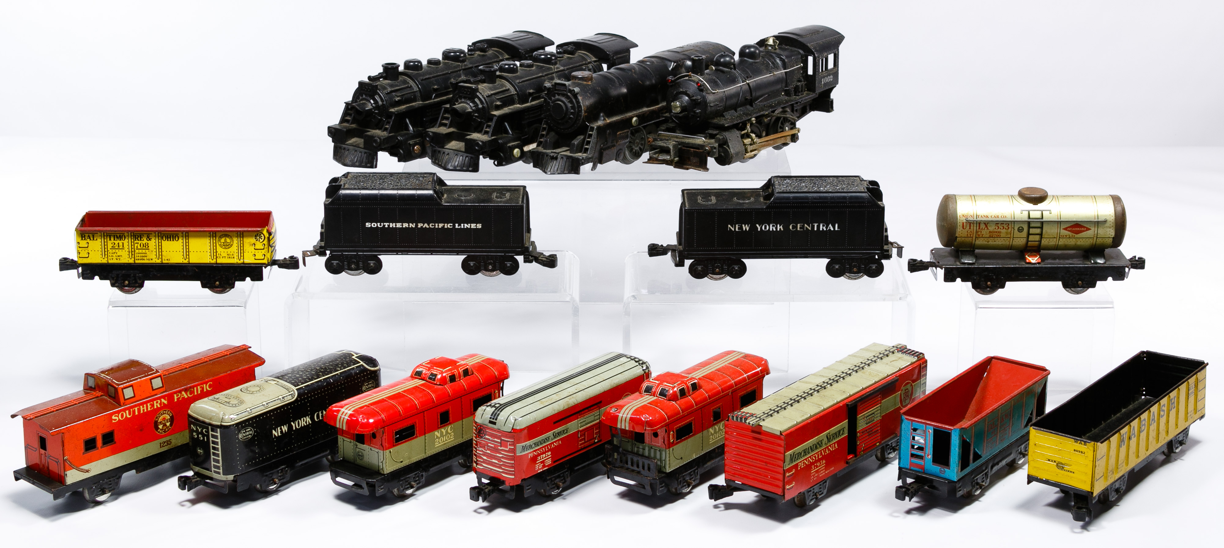Marx Toy Train Assortment