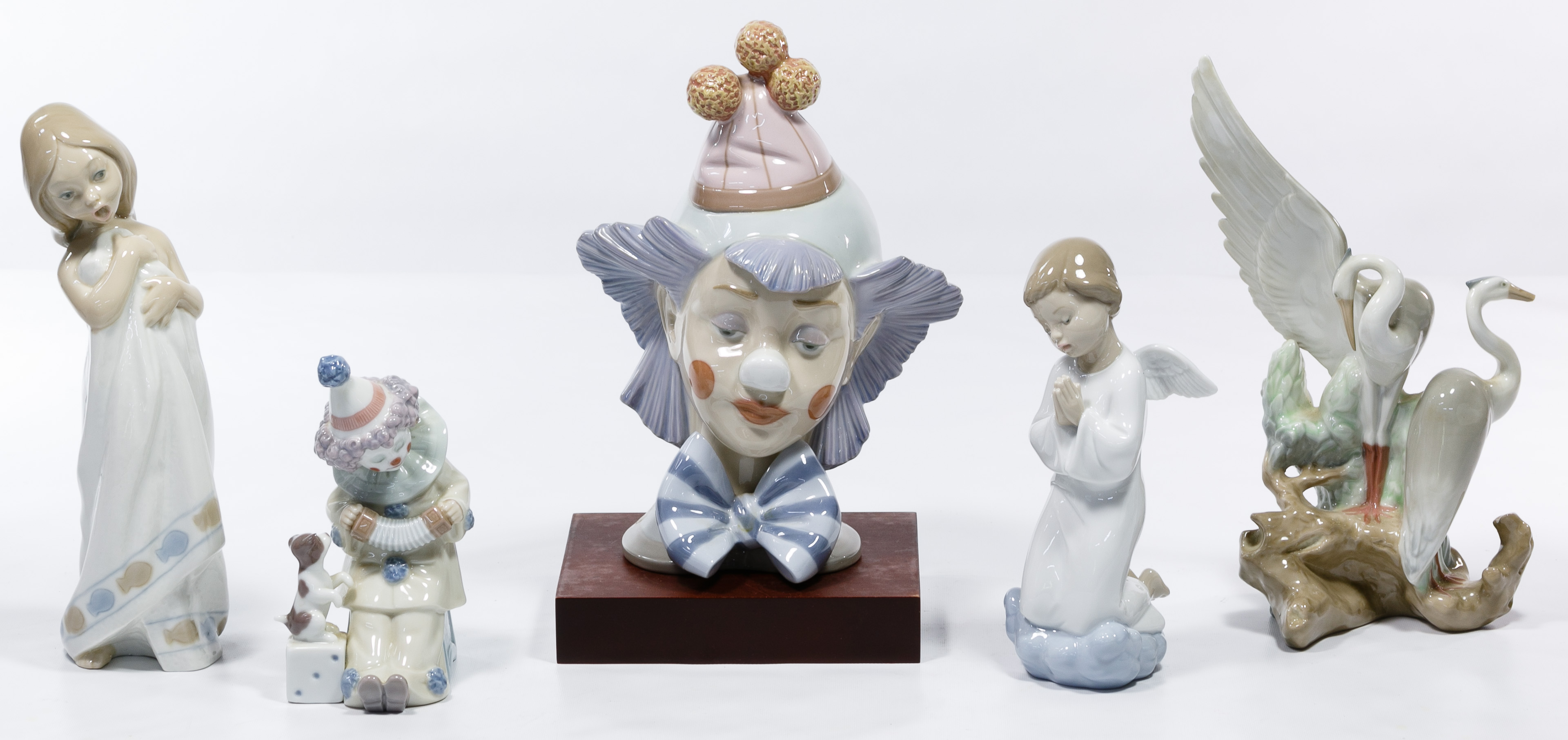 Lladro and Nao Figurine Assortment