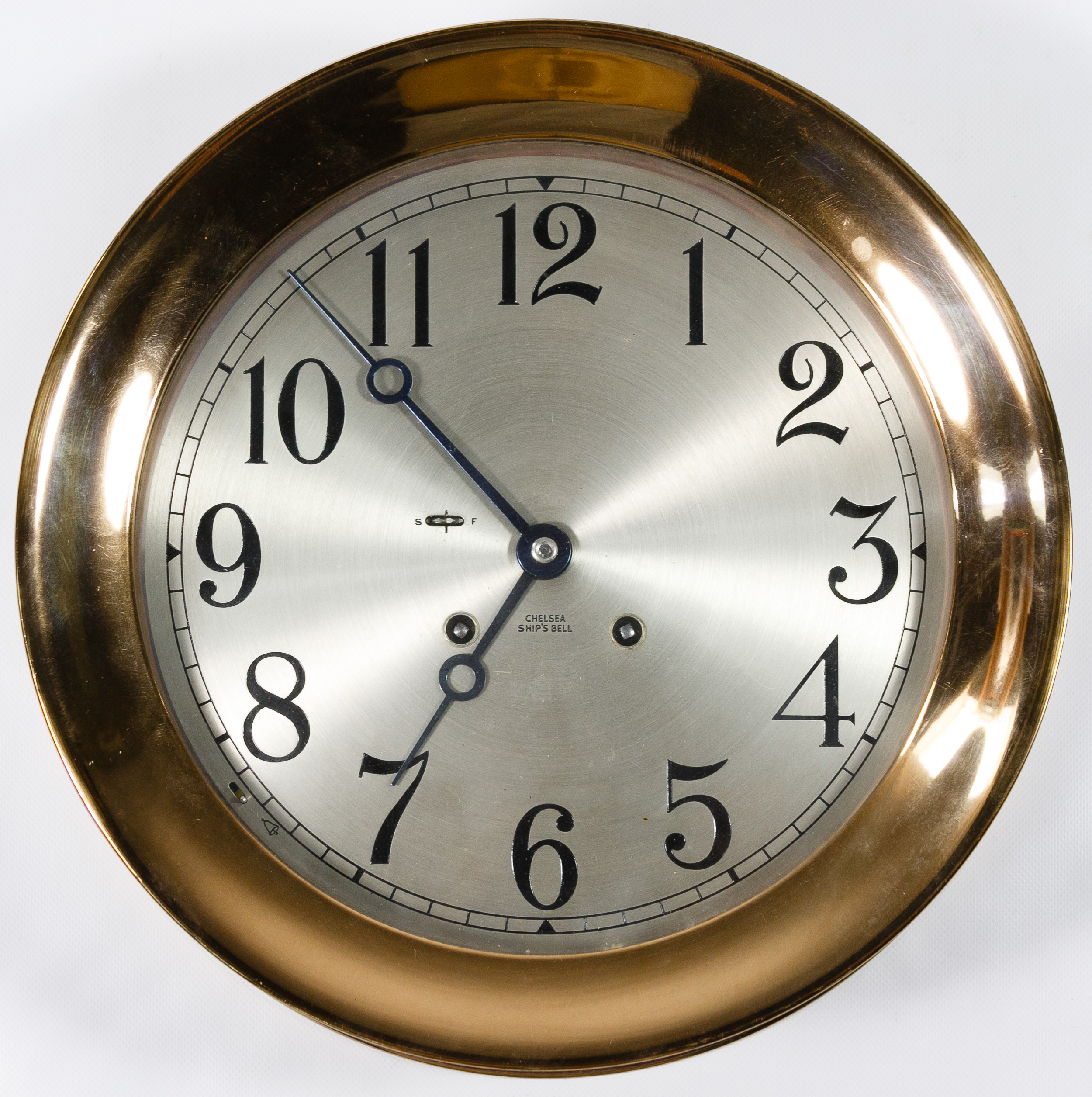 Sold Price Chelsea 'Ship's Bell' Copper Clock Invalid date CDT
