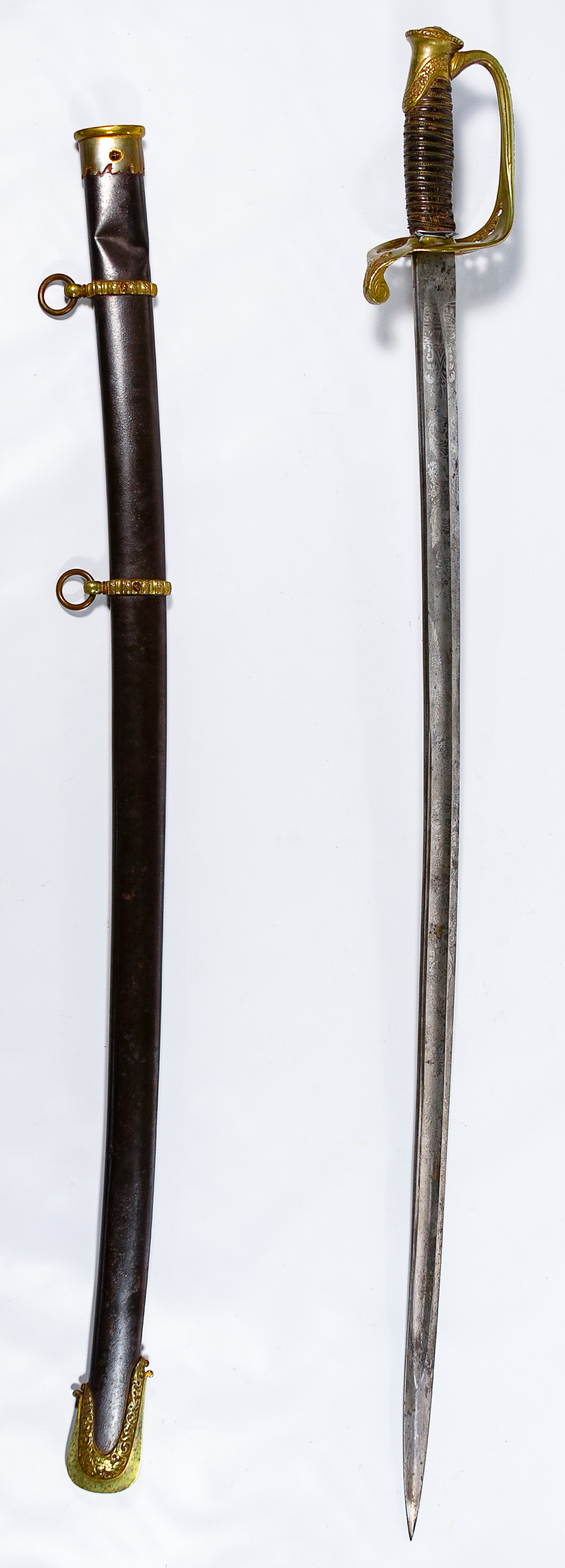 Civil War Era Dress Sword and Scabbard