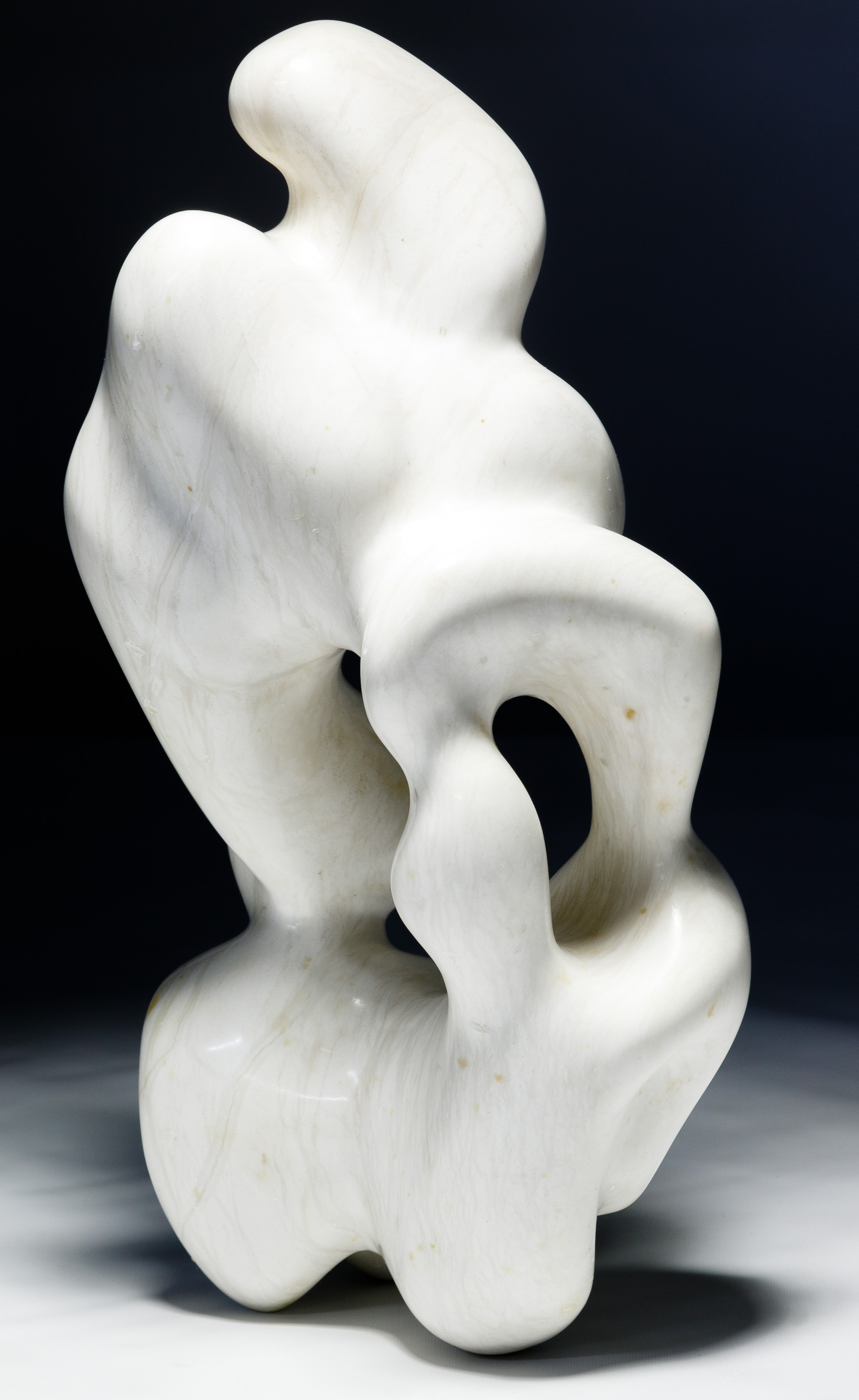 Carved Marble Abstract Form Statue - Jan 20, 2019 | Leonard Auction ...