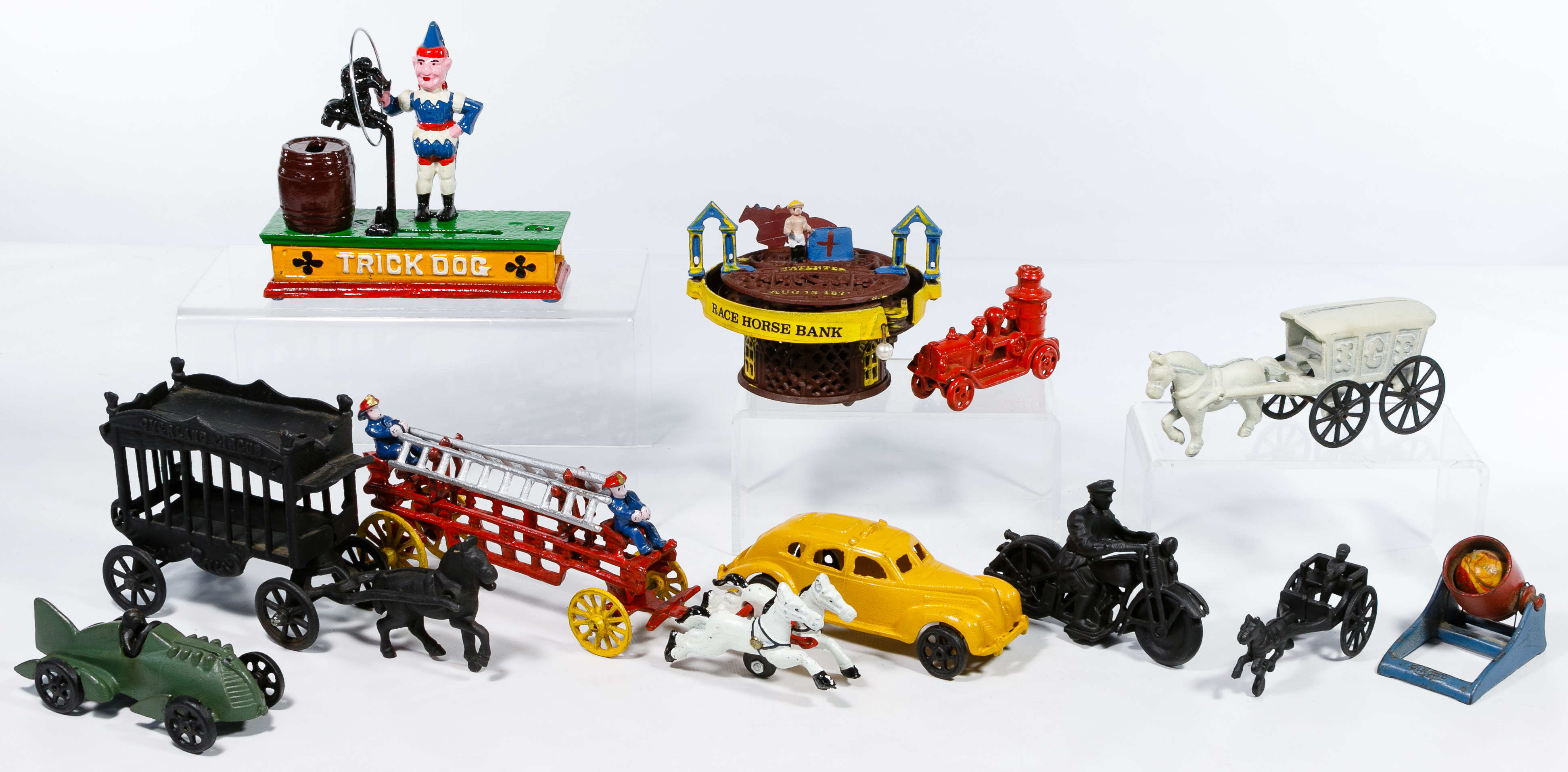 Reproduction Cast Iron Toy and Bank Assortment Jan 20, 2019 Leonard