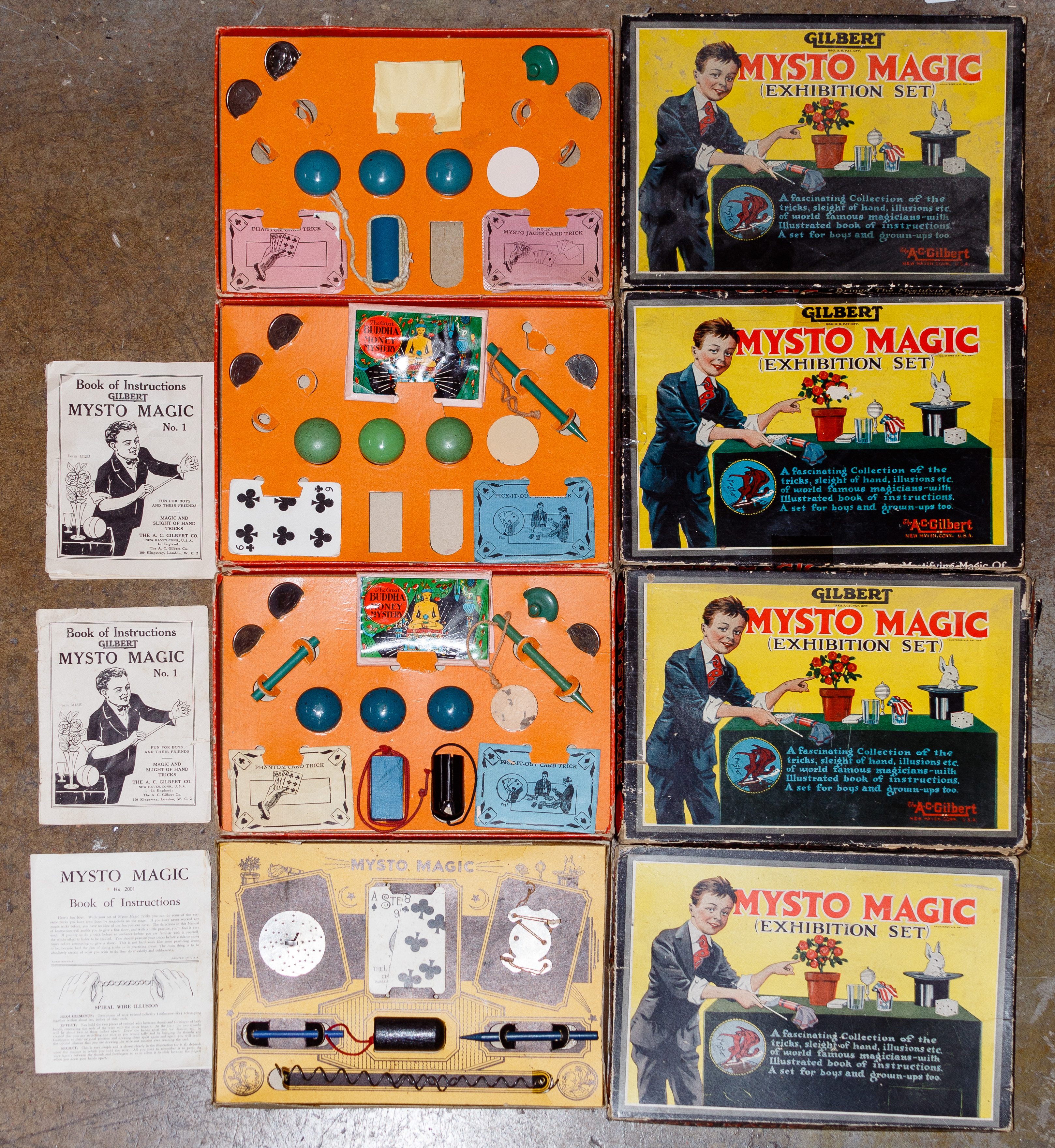 AC Gilbert Mysto Magic No. 2001 Assortment