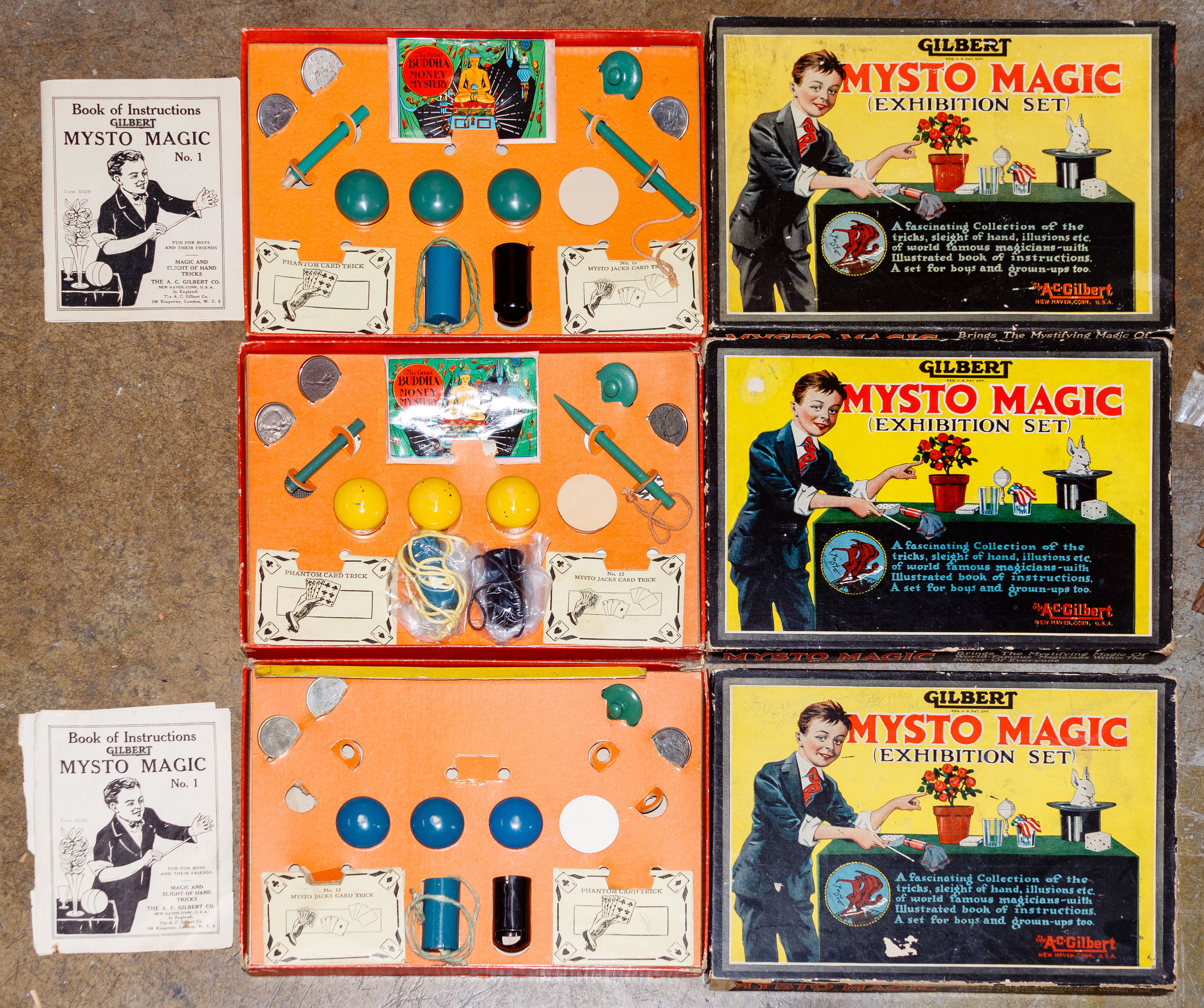 AC Gilbert Mysto Magic No. 2001 Assortment