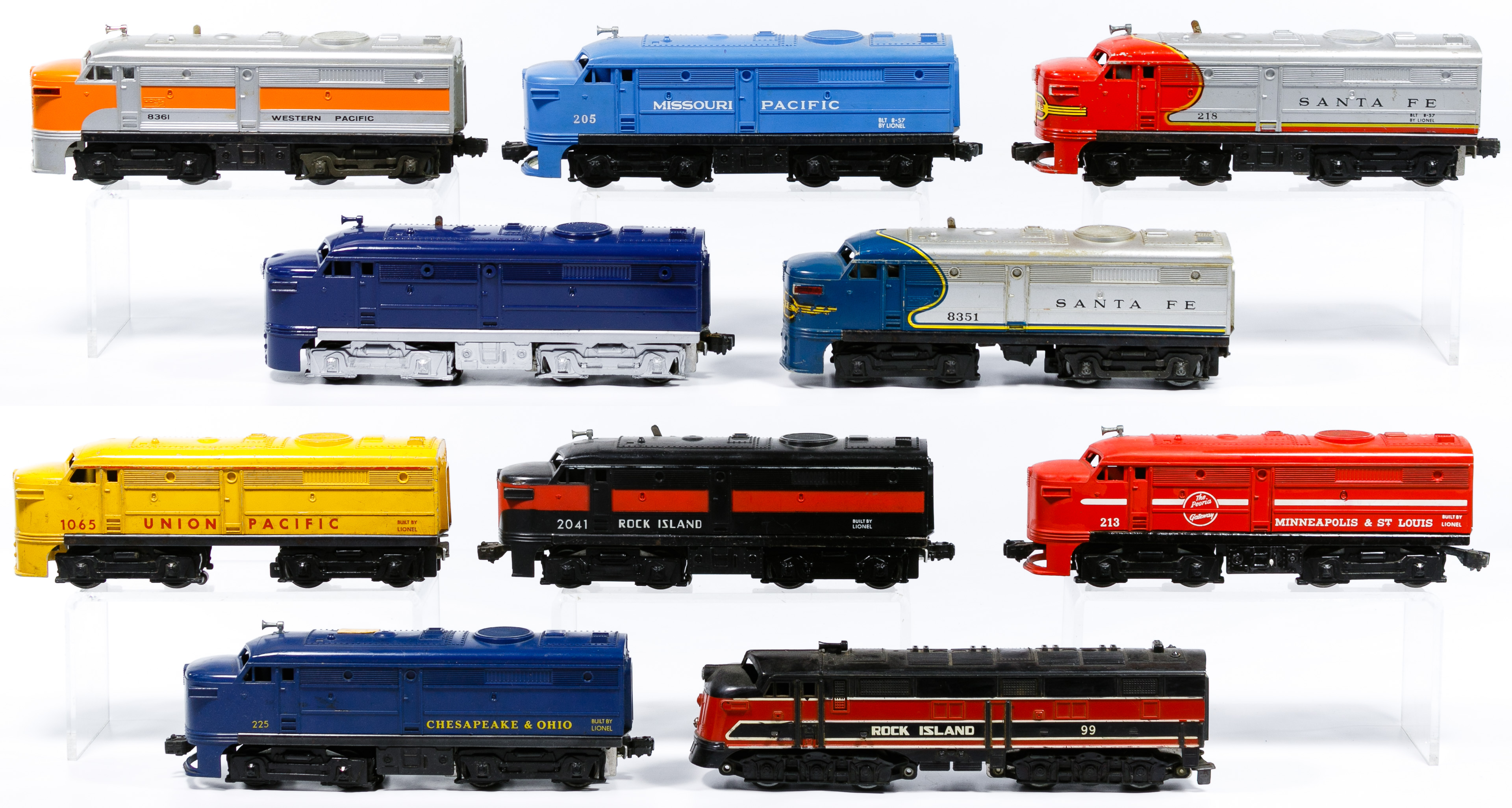 Lionel Model Train Diesel Assortment