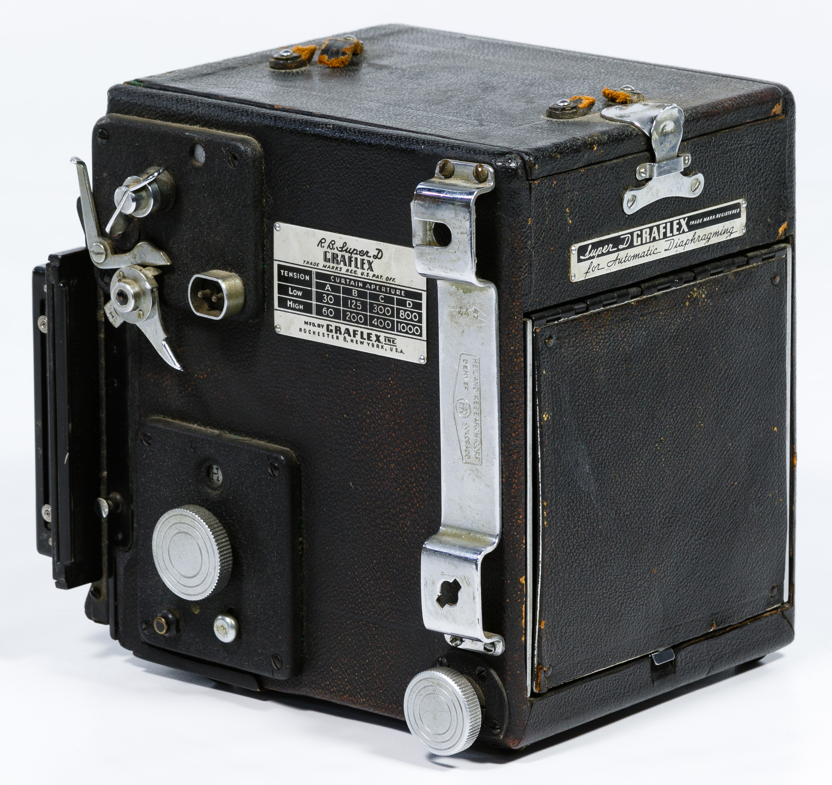 Graflex RB 'Super D' Medium Format Camera Aug 18, 2019 Leonard Auction, Inc. in IL