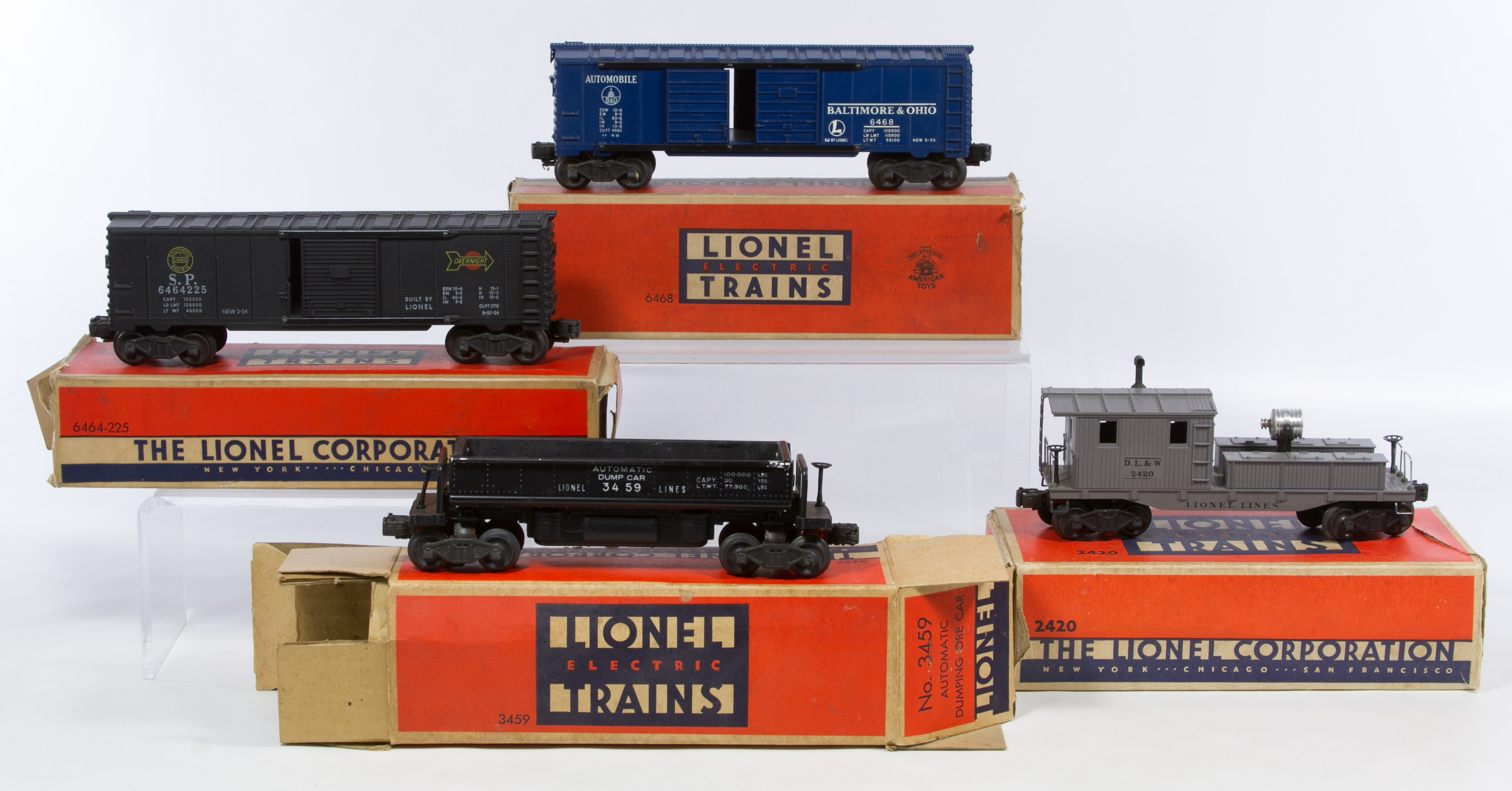 Lot 479 Lionel Model Train Car Assortment Leonard Auction Sale 195