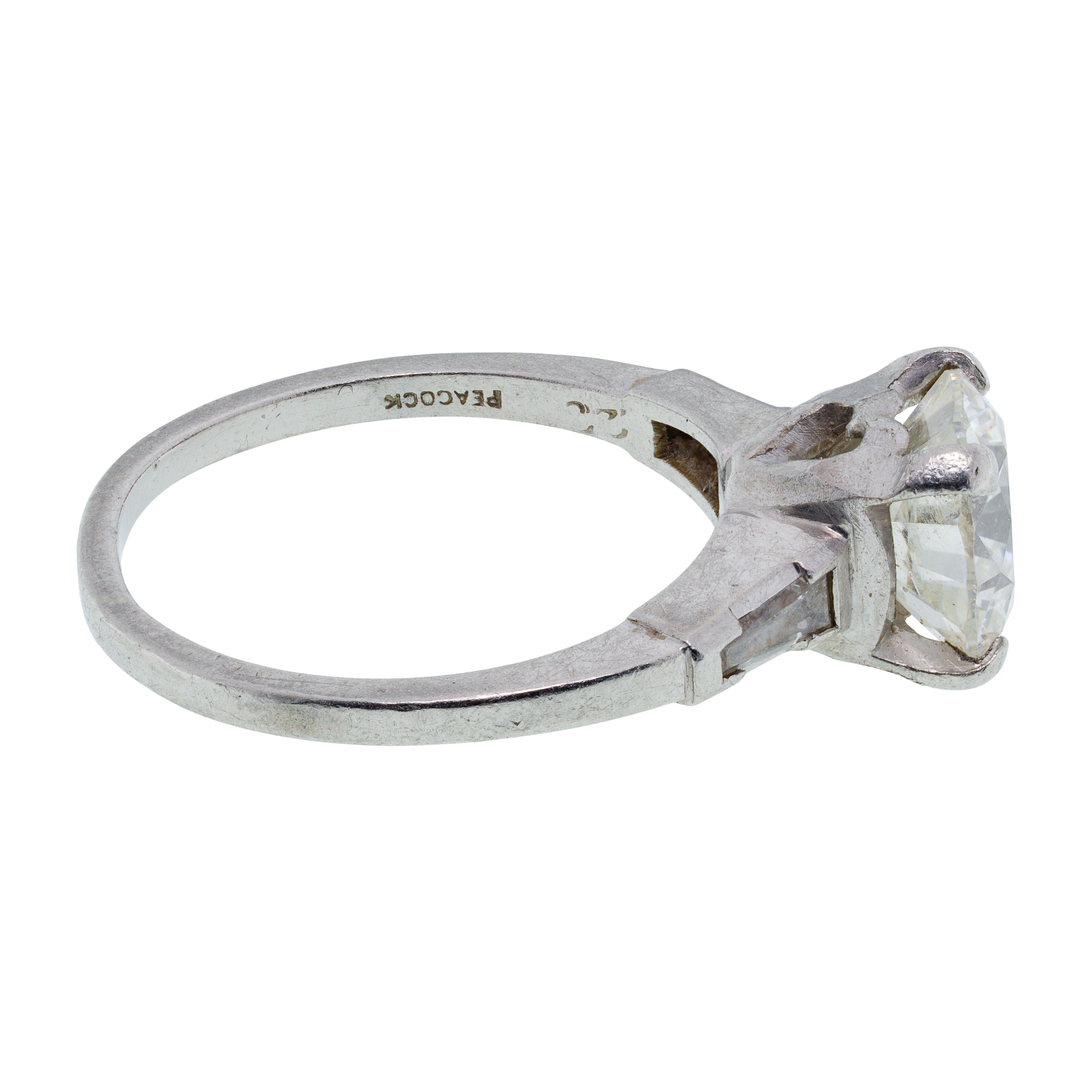Platinum And Diamond Ring Auction
